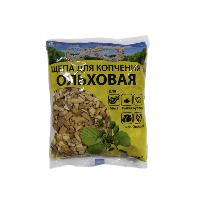 Щепа для копчения "Ольха" 1дм3