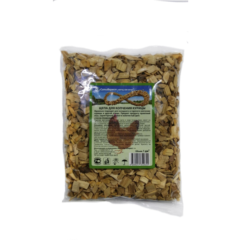 Щепа для копчения "Для курицы" 1дм3